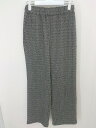 ◇ LOWRYS FARM ローリーズファーム ジャガード パンツ サイズF アイボリー ブラック レディース 【中古】(4)