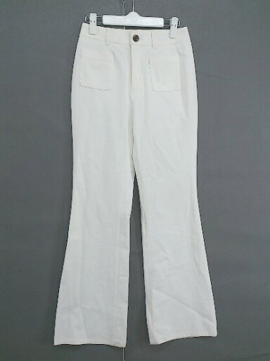 ◇ QUEENS COURT クイーンズコート ブーツカット ストレッチ 美脚効果 パンツ サイズ1 アイボリー レディース 【中古】 ◇ QUEENS COURT クイーンズコート ブーツカット ストレッチ 美脚効果 パンツ サイズ1 アイボリー レディース 【中古】