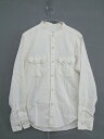 ◇ BEAUTY&YOUTH UNITED ARROWS スタンドカラー コーデュロイ 長袖 シャツ サイズ XS アイボリー メンズ 【中古】(4)
