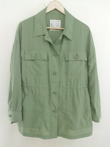 ◇ PAGEBOY ページボーイ ALICIA ウエストゴム 長袖 サファリシャツ ミリタリーシャツ サイズF カーキ レディース 【中古】 ◇ PAGEBOY ページボーイ ALICIA ウエストゴム 長袖 サファリシャツ ミリタリーシャツ サイズF カーキ レディース 【中古】
