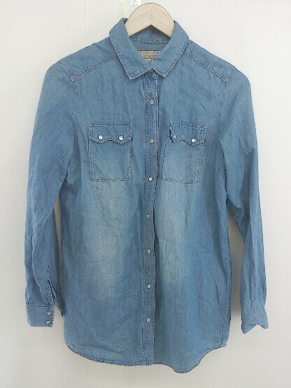 ◇ any FAM エニィファム any SiS エニィスィス 長袖 シャツ ブラウス サイズ3 ブルー系 レディース 【中古】