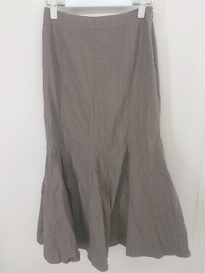 ◇ ROPE PICNIC ロペピクニック ロング フレア スカート サイズ36 ブラウン レディース 【中古】