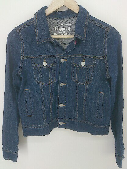 ◇ one after another NICE CLAUP 長袖 デニム ジャケット Gジャン インディゴ レディース 【中古】