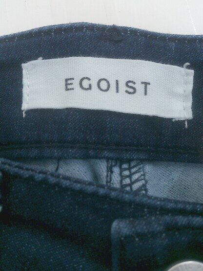 ◇ EGOIST エゴイスト スキニー デニム パンツ ジーンズ サイズ1 ネイビー レディース 【中古】