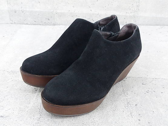 ◇ Another Edition アナザーエディション UNITED ARROWS ウェッジソール ブーティ サイズS ブラック レディース 【中古】
