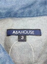 ◇ ABAHOUSE アバハウス 長袖 シャツ サイズ3 ブルー系 メンズ 【中古】 3