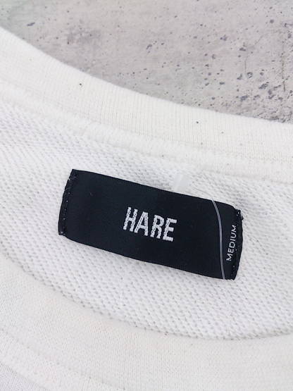 ◇ HARE ハレ 長袖 トレーナー サイズM オフホワイト メンズ 【中古】