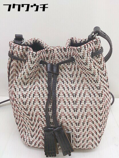 ◇ ◎ BIMBA Y LOLA ビンバイローラ 編み込み ショルダー バッグ ベージュ マルチ レディース P 【中古】のサムネイル