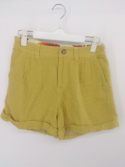 ◇ ふりふ ショート パンツ サイズM イエロー レディース P 【中古】