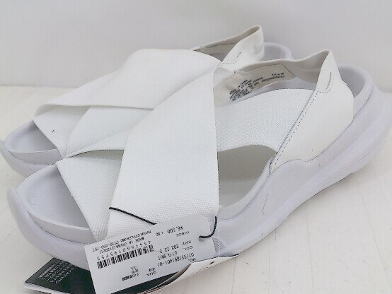 ◇ ◎ NIKE AO2722-100 WMNS PRAKTISK サンダル サイズ23cm ホワイト レディース P 【中古】