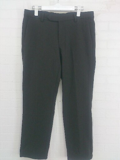 ◇ WORK TRIP OUTFITS green label relaxing UNITED ARROWS スラックス パンツ サイズM チャコールグレー メンズ 【中古】 ◇ WORK TRIP OUTFITS green label relaxing UNITED ARROWS スラックス パンツ サイズM チャコールグレー メンズ 【中古】
