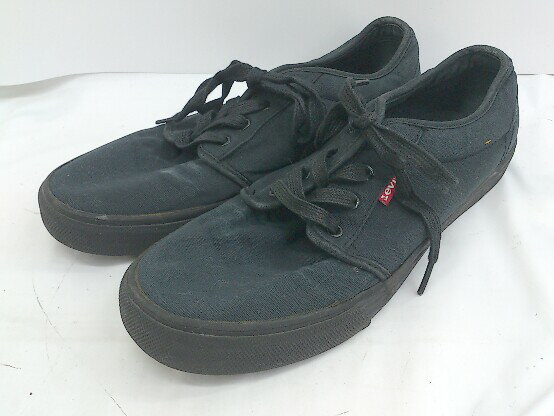 ◇ Levi's リーバイス スニーカー シューズ サイズUS9 EUR42.5 UK8 ブラック メンズ P 【中古】