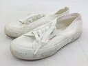 ◇ SUPERGA スペルガ スニーカー シューズ サイズ36 ホワイト レディース P 【中古】