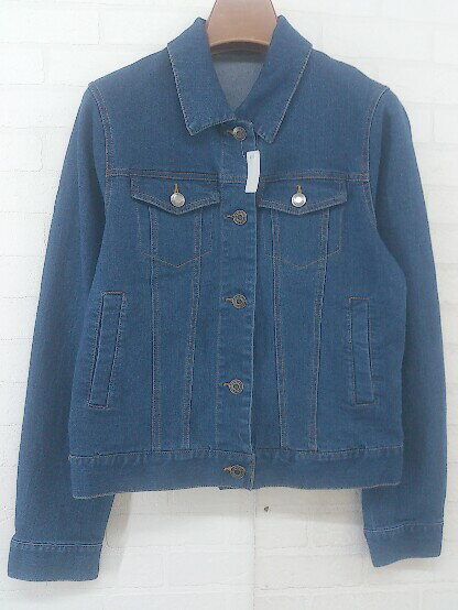 ◇ ITEMS URBAN RESEARCH アーバンリサーチ 長袖 デニム ジャケット Gジャン サイズONE インディゴ レディース P 【中古】