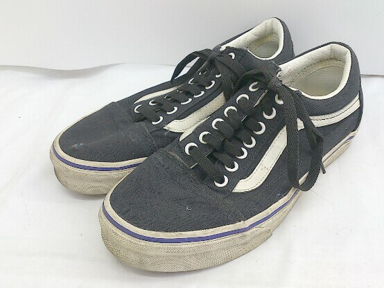 ◇ VANS バンズ Old Skool 721356 ローカットスニーカー シューズ サイズ24.5cm ブラック レディース P 【中古】