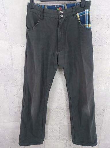 ◇ fruit of the loom コットン パンツ ウエスト73 グレー系 メンズ 【中古】 ◇ fruit of the loom コットン パンツ ウエスト73 グレー系 メンズ 【中古】