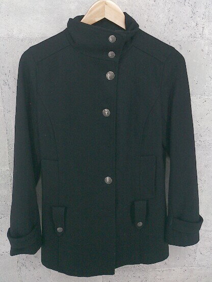 ◇ Ray BEAMS レイ ビームス コート ブラック レディース 【中古】