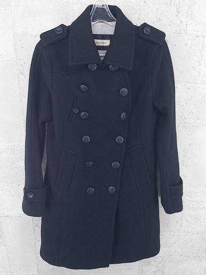 ■ Lois CRAYON ロイスクレヨン 長袖 コート M ブラック レディース 【中古】