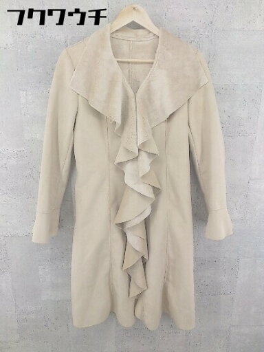 ◇ ◎ オーキディア ORCHIDEA 長袖 コート サイズ40 ベージュ レディース 【中古】 ◇ ◎ オーキディア ORCHIDEA 長袖 コート サイズ40 ベージュ レディース 【中古】