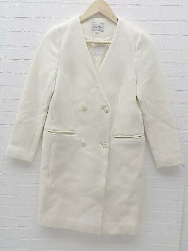 ◇ Steven Alan スティーブンアラン UNITED ARROWS ユナイテッドアローズ 長袖 ノーカラー コート S オフホワイト レディース 【中古】 ◇ Steven Alan スティーブンアラン UNITED ARROWS ユナイテッドアローズ 長袖 ノーカラー コート S オフホワイト レディース 【中古】