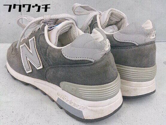 ◇ NEW BALANCE ニューバランス M1400NV USA製 スニーカー シューズ サイズ23 ダークグレー レディース 【中古】