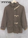 ■ AIGLE エーグル 長袖 コート サイズM ブラウン メンズ 【中古】