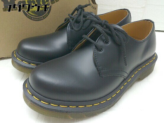 ■ ◎ Dr.Martens ドクターマーチン 1461W 11837002 3EYE GIBSON 3ホール シューズ サイズUK6 US L8 ブラック レディース 【中古】