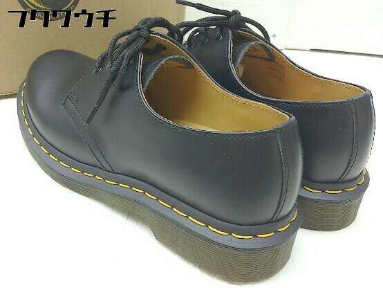 ■ ◎ Dr.Martens ドクターマーチン 1461W 11837002 3EYE GIBSON 3ホール シューズ サイズUK6 US L8 ブラック レディース 【中古】