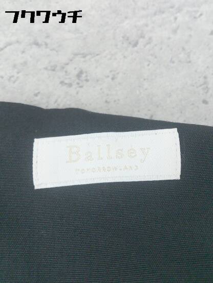 ◇ BALLSEY ボールジー シルク混 ノースリーブ 膝丈 ワンピース 38サイズ ブラック レディース 【中古】