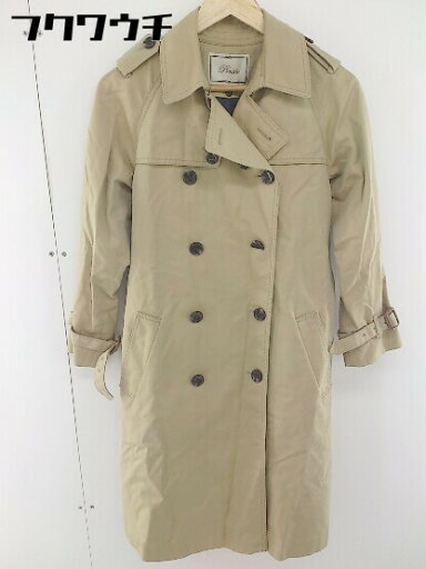 ■ ◎ PENSEE パンセ ライナー付 長袖 トレンチコート サイズ36 ベージュ レディース 【中古】 ■ ◎ PENSEE パンセ ライナー付 長袖 トレンチコート サイズ36 ベージュ レディース 【中古】