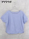 ◇ ◎ STRAWBERRY-FIELDS ストロベリーフィールズ 半袖 シャツ ブラウス パープル系 レディース 【中古】(4)