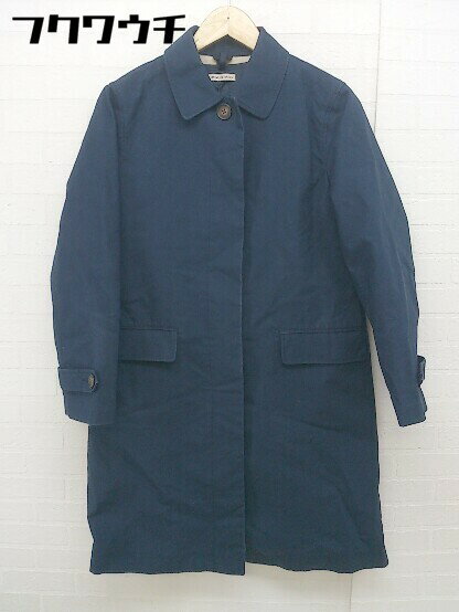 ■ ◎ liflattie ships リフラティ シップス ライナー付 コート ネイビー レディース 【中古】