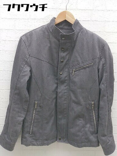 ■ ◎ MK MICHEL KLEIN HOMME ライナー付き ジップアップ ジャケット サイズ46 グレー メンズ 【中古】 ■ ◎ MK MICHEL KLEIN HOMME ライナー付き ジップアップ ジャケット サイズ46 グレー メンズ 【中古】