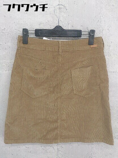 ◇ ZARA BASIC Z1975 DENIM ザラベーシック コーデュロイ 台形 ミニ スカート EUR S USA S MEX 26 ブラウン レディース 【中古】