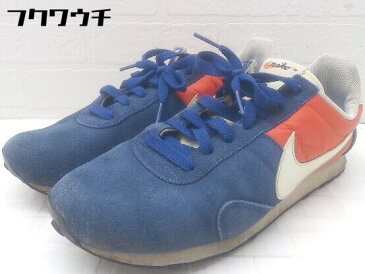 ◇ NIKE ナイキ PRE MONTREAL 17 898031-400 スニーカー シューズ サイズ26 ネイビー メンズ 【中古】