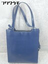 ■ CHARLES & KEITH チャールズ&キース 2way ショルダー ハンド バッグ ネイビー レディース 【中古】