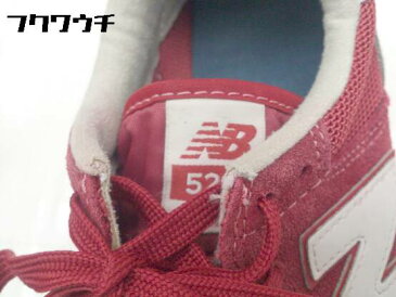 ◇ New Balance ニューバランス U520AH スニーカー シューズ サイズ24cm レッド グレー系 レディース 【中古】