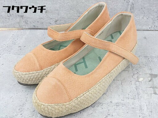◇ Hina Day green ヒナデイグリーン ストラップ ヒール パンプス サイズ22.5 EEE オレンジ レディース 【中古】 ◇ Hina Day green ヒナデイグリーン ストラップ ヒール パンプス サイズ22.5 EEE オレンジ レディース 【中古】
