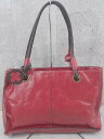 ◇ PIEMONTE LUSSO ハンド バッグ レッド レディース 【中古】