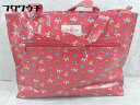 ■ Cath Kidston キャス キッドソン 総柄 トート ハンド バッグ レッド レディース 【中古】