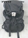 ■ anello アネロ ロゴ デイパック リュック ブラック レディース 【中古】