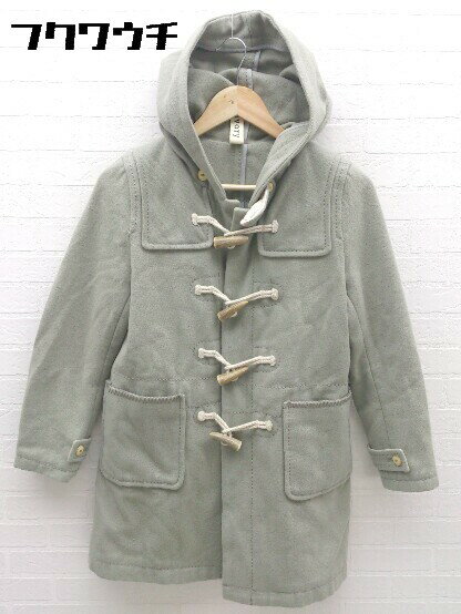 ■ ◎ Ebonyivory エボニーアイボリー 長袖 ダッフル コート サイズFREE グレー レディース 【中古】