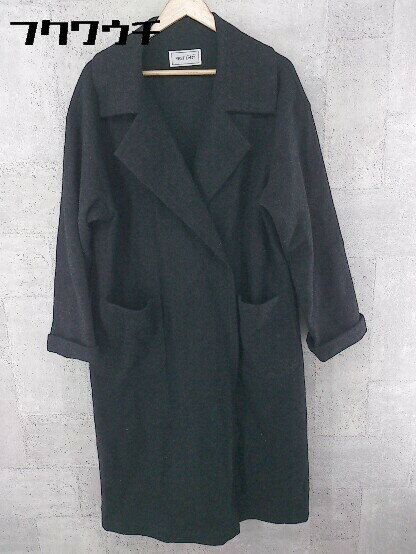 ■ first lady ファーストレディ 長袖 コート サイズ15 ブラック系 レディース 【中古】