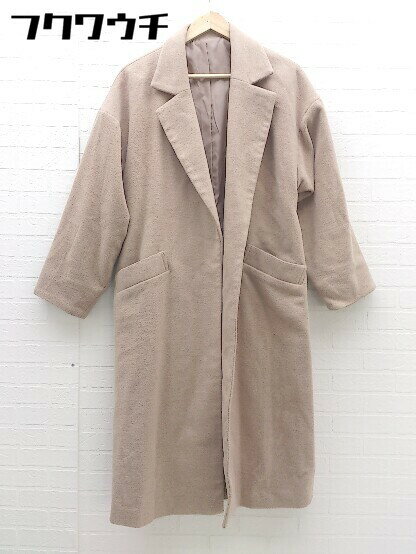 ■ ◎ fifth フィフス 長袖 コート サイズS ブラウン レディース 【中古】