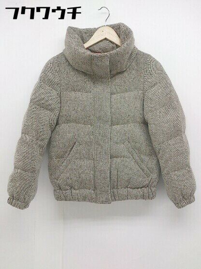 ■ ADAM ET ROPE アダムエロペ 長袖 ダウン ジャケット サイズ38 ブラウン レディース 【中古】