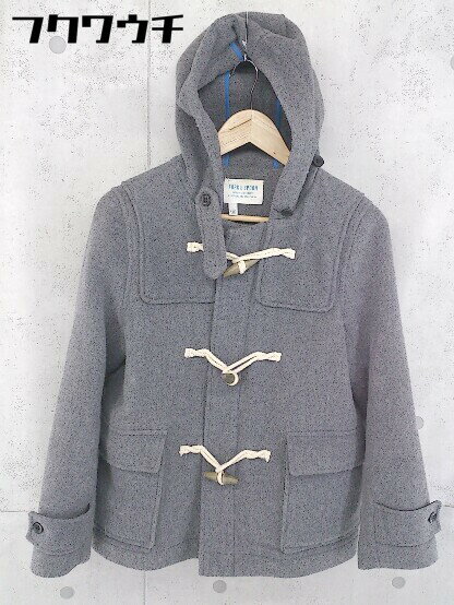 ■ FORK&SPOON フォーク&スプーン URBAN RESEARCH 長袖 ダッフル コート サイズ1 グレー メンズ 【中古】