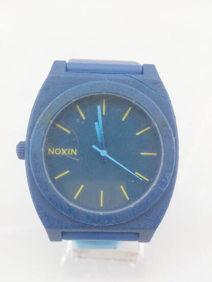 ◇ NIXON ニクソン クォーツ式 3針 アナログ 腕時計 ブルー系 メンズ 【中古】