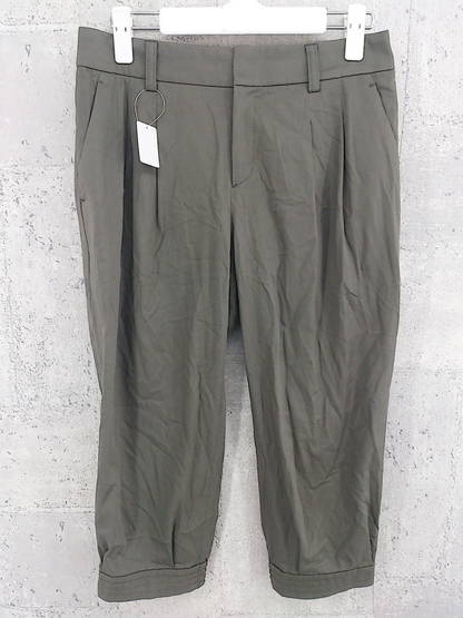 ◇ 23区 七分丈 パンツ 38 カーキ レディース 【中古】