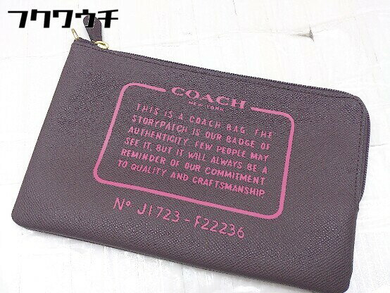 ■ ◎ COACH コーチ F22236 リバーシブル トート バッグ ブラウン系 レディース 【中古】