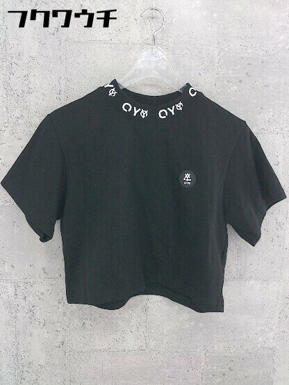 ◇ OY オーワイ 半袖 Tシャツ カットソー ブラック レディース 【中古】